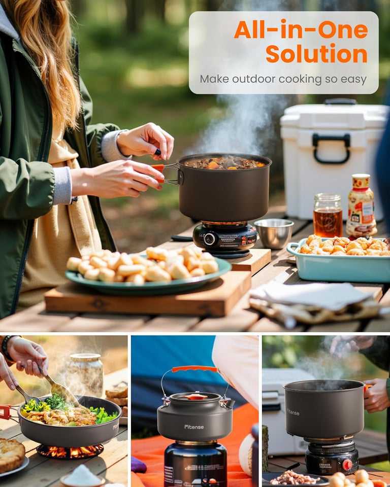 camping cooking kit